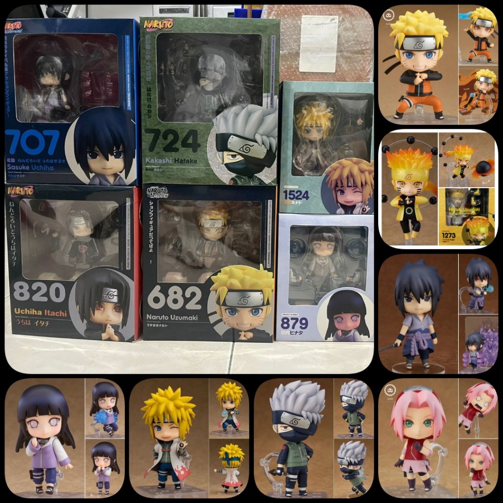 Nendoroid Naruto Sage of Six Path 10cm Nendoroid Sasuke Nendoroid Kakashi Nendoroid Itachi Nendoroid