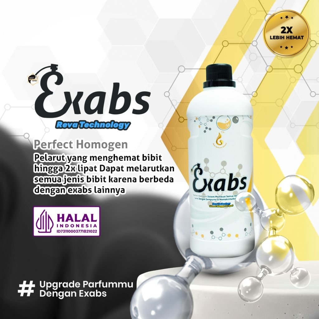 Exabs Campuran Parfum / Pelarut ( Perfect Homogen Reva Edition )