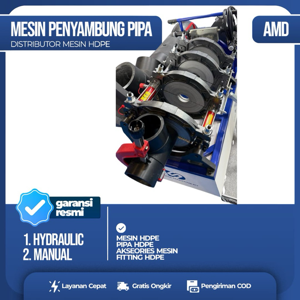 mesin hydraulic butt fusion welding machine shd 355mm