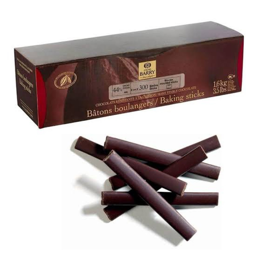 

Cacao Barry Baking Stable Stick Chocolate for Pain Au Chocolat