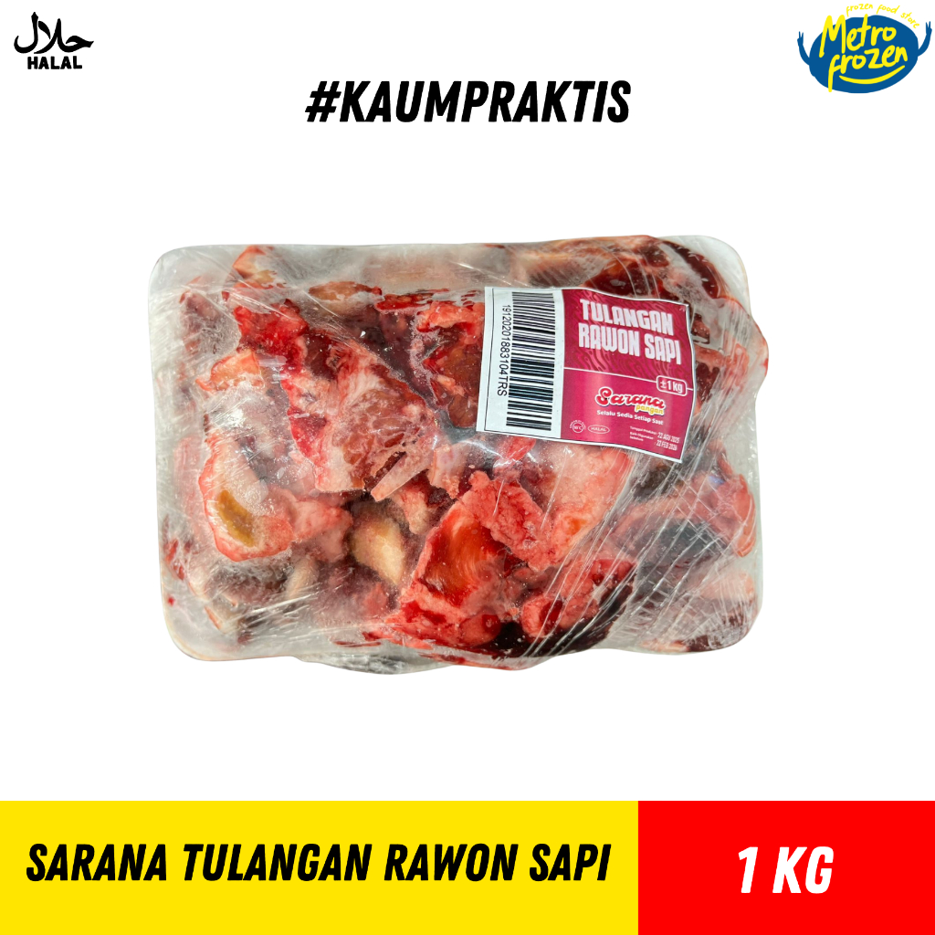 

SARANA Tulangan Rawon Sapi 1kg //tulangan rawon sapi