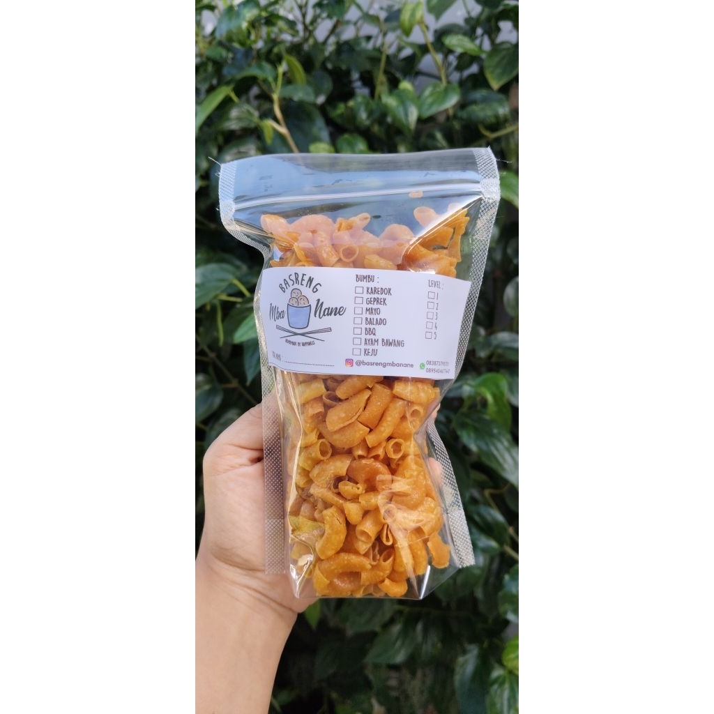

Makaroni Bantat Pedas Asin Daun Jeruk 150gr
