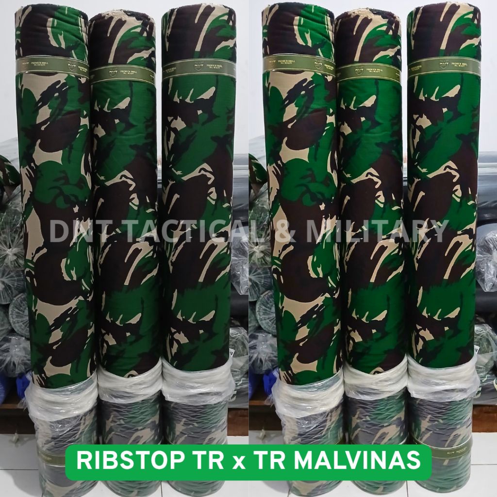 KAIN LORENG TNI RIBSTOP MALVINAS TRxTR PREMIUM (0,5 METER)