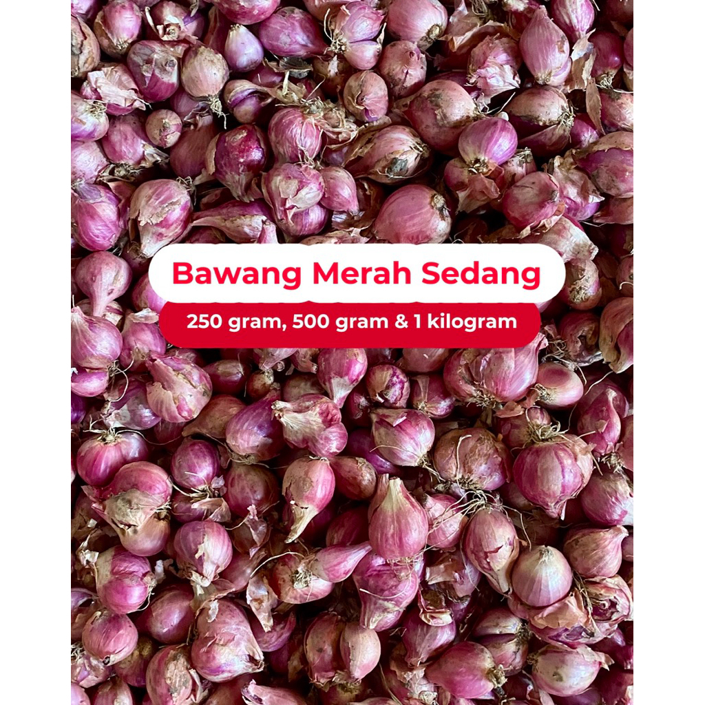 

Bawang Merah Fresh Berat 250 Gram Kering Asli Nganjuk