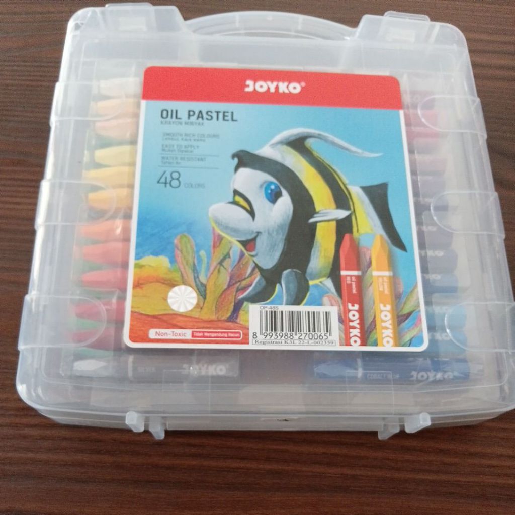 

oil pastel krayon minyak 48 warna joyko