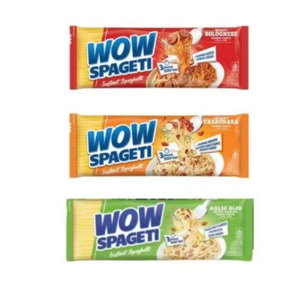 

WOW SPAGETI - Instant Spaghetti ( satu paket isi 10 bungkus )