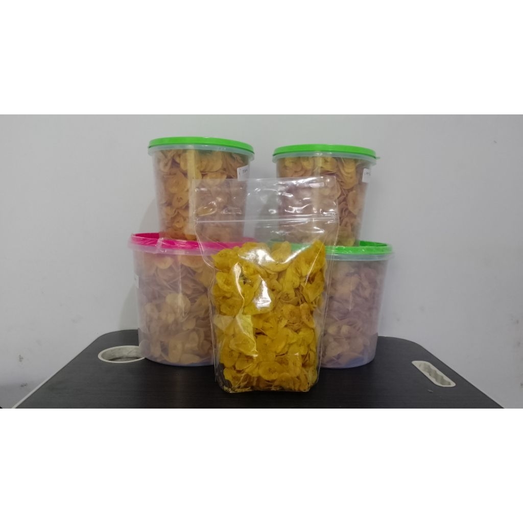 

[ rafabel ] keripik pisang kemasan pouch 450gran