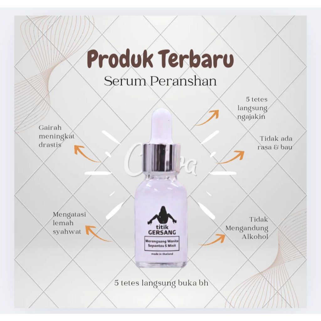 

Minuman Titik Gersang Khusus Wanita