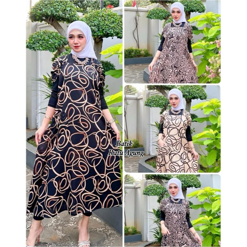 Daster Amanda 002 / Daster Batik / Daster Batik Premium / Daster Rayon / Daster Kekinian Terbaru/ Da