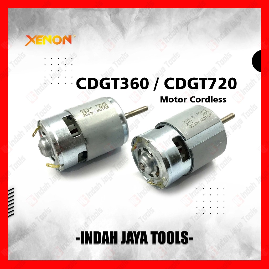 XENON Motor DINAMO Potong Rumput CDGT360 CDGT720 Cordless Grass Trimmer Baterai Spare Part