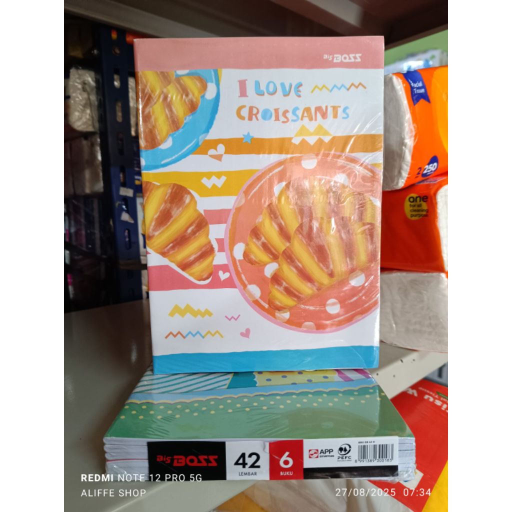 

isi 6 buku big boss 42 lembar