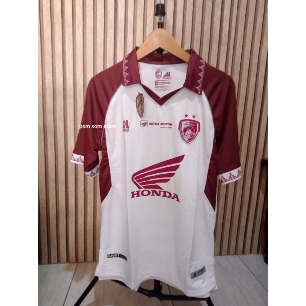 Jersey Rewako PSM Makassar Away Putih