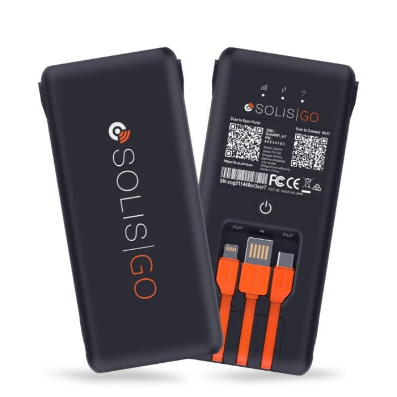 Hotspots Solis Go Hotspot & Power Bank Portable Wifi