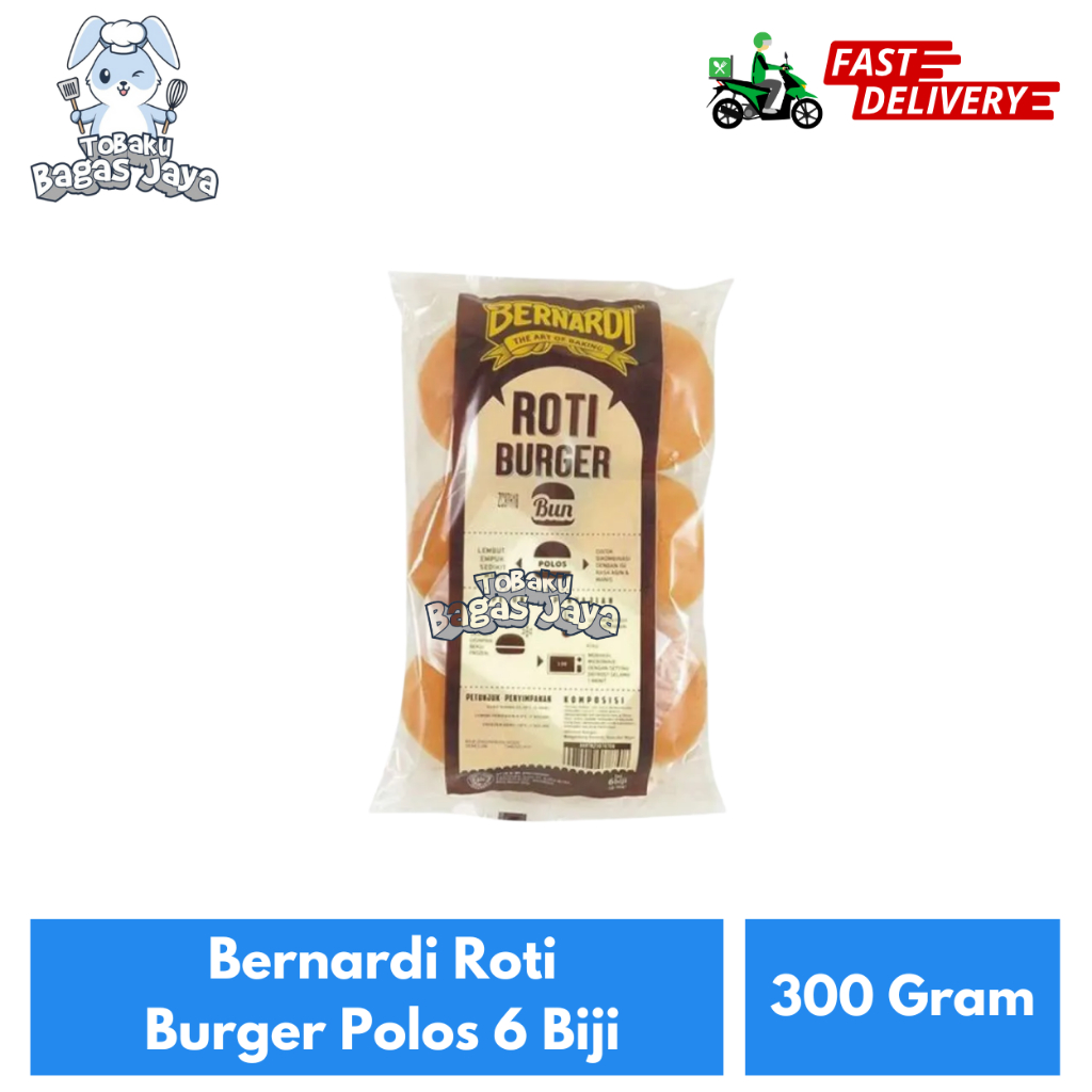 

Bernardi Roti Burger Polos 6 Biji 300 Gram