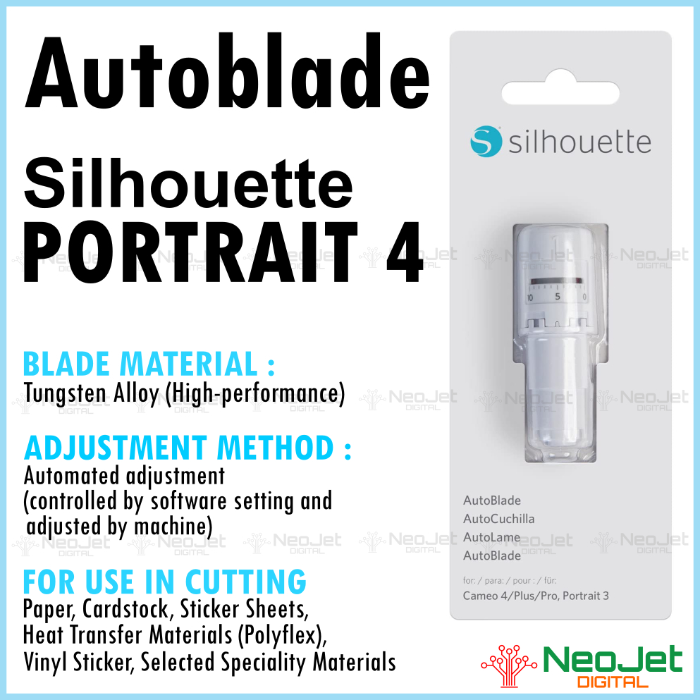 

Pisau Cutting Auto Blade Autoblade Portrait 4 Original Asli Ori