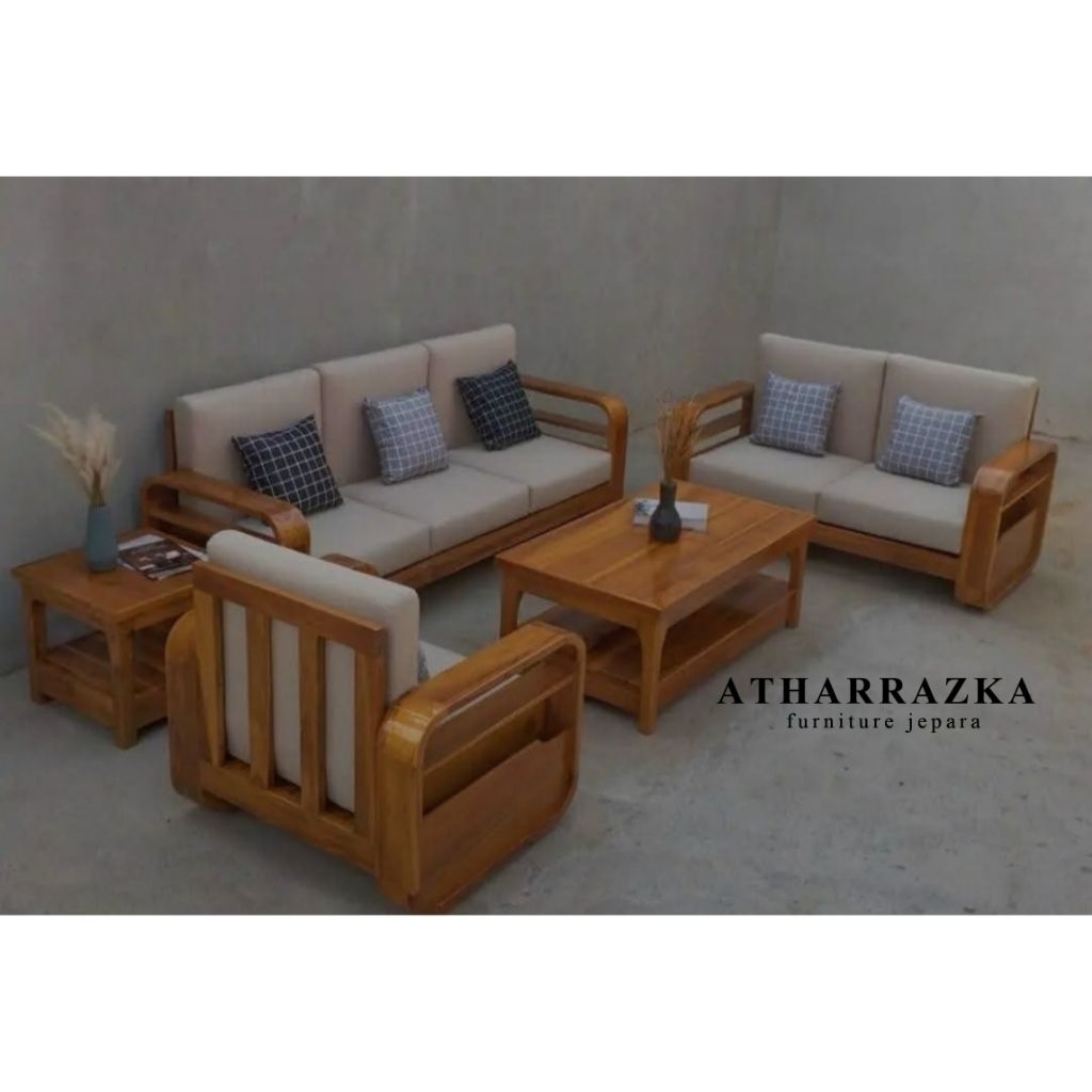 KURSI TAMU MINIMALIS MODERN_SOFA TAMU MINIMALIS JATI_KURSI JATI