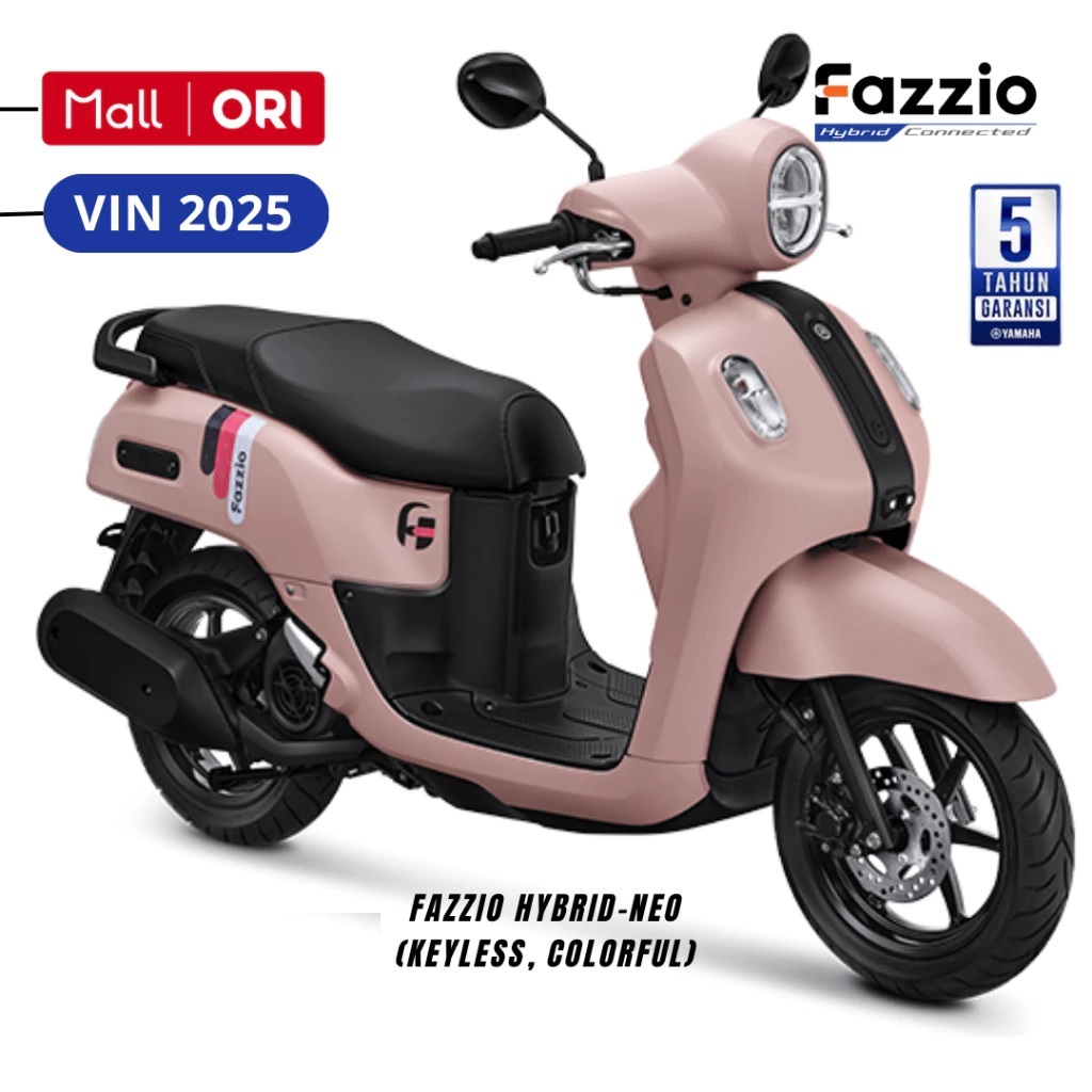 Sepeda Motor Yamaha Fazzio Hybrid Neo