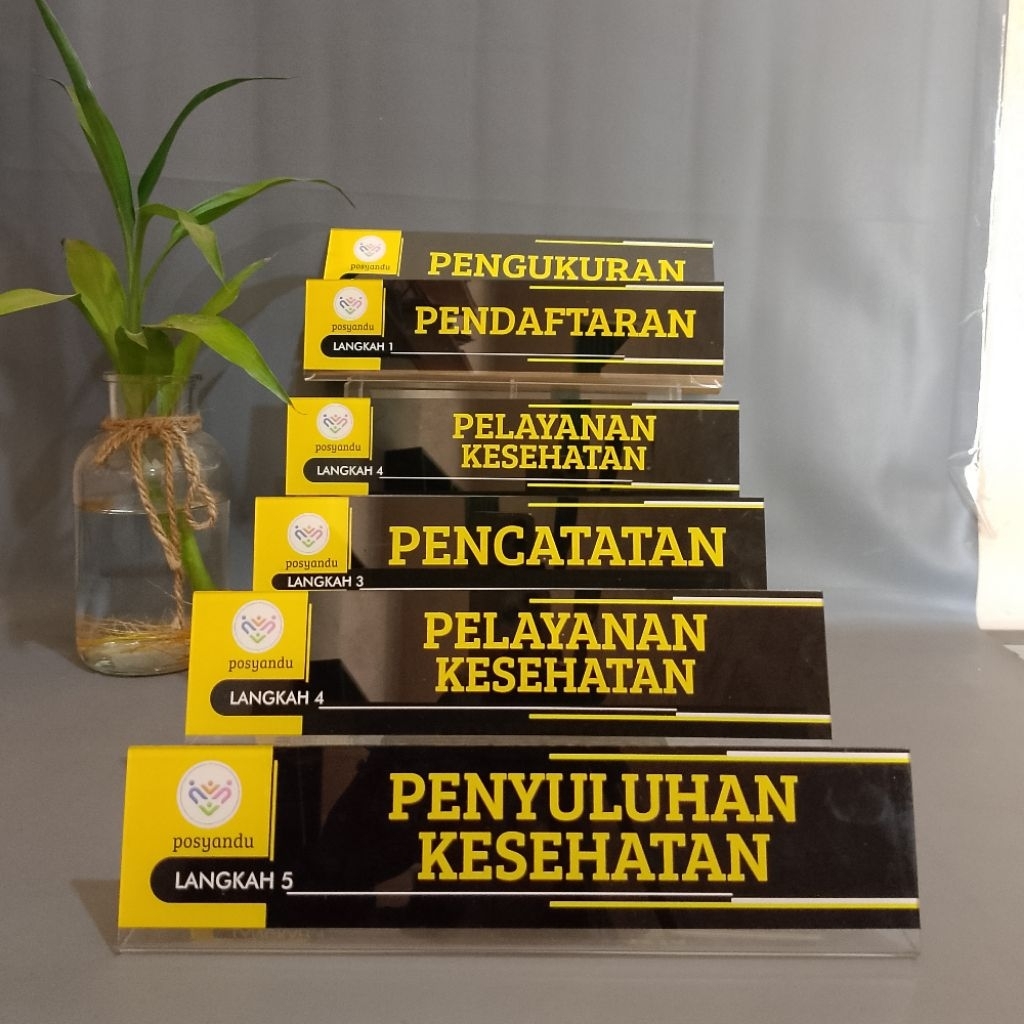 

Paket Akrilik Papan Meja Posyandu - 1 Set Akrilik Papan Meja Pelayanan Posyandu - Akrilik Meja Posyandu