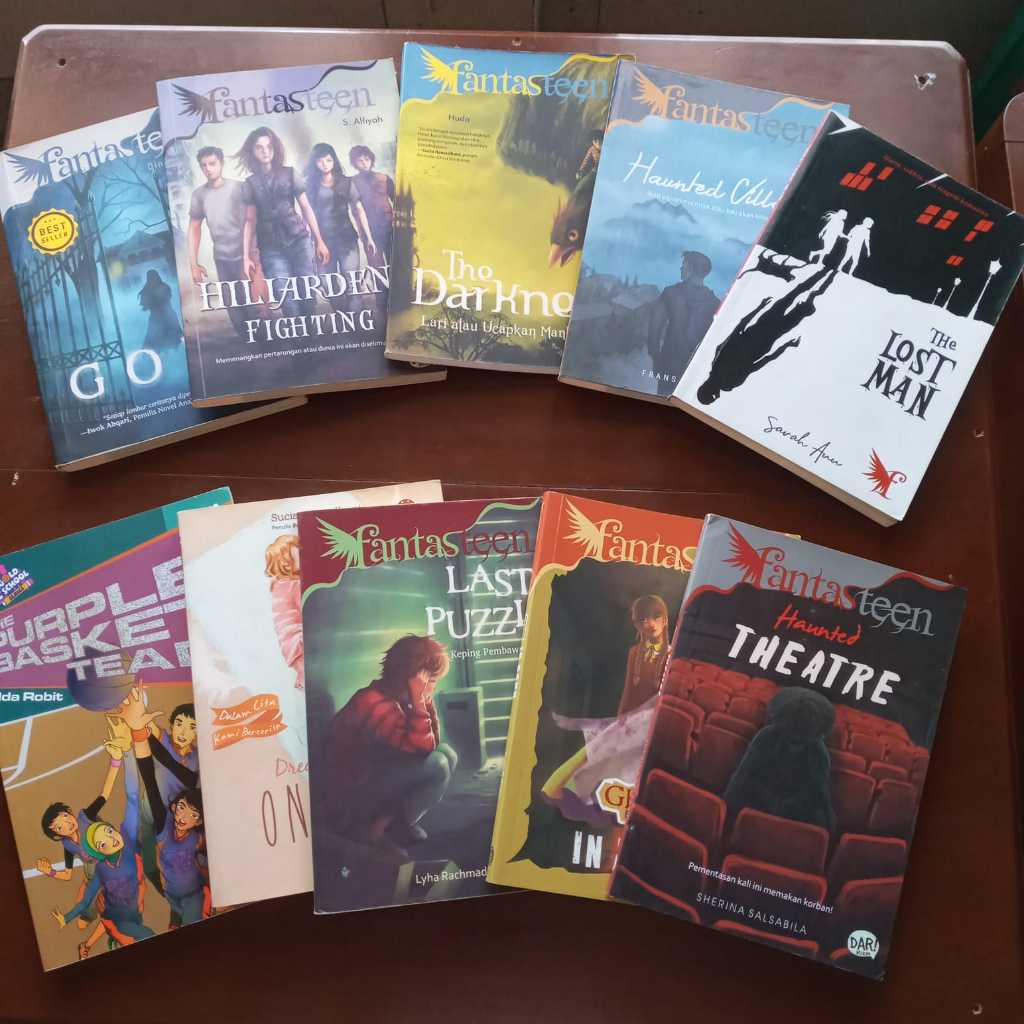 PRELOVED Buku Fantasi Remaja/Novel Remaja/Novel Anak Buku Bekas Original