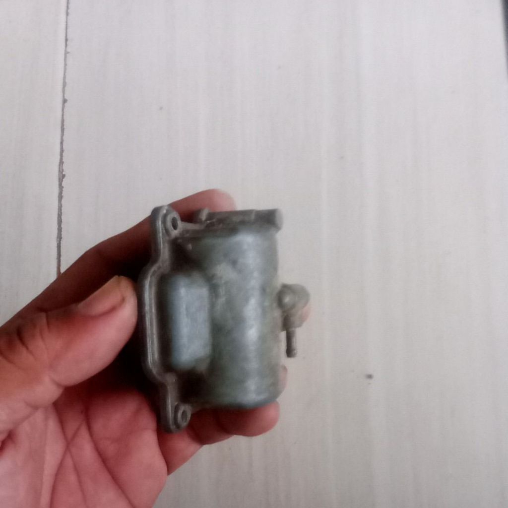 tutup pelampung karbu Jupiter z original copotan motor