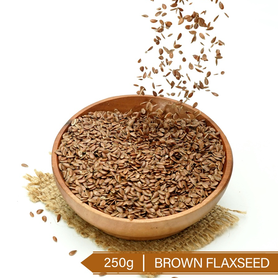 

Brown Flaxeed /Biji Rami 100g, 250g