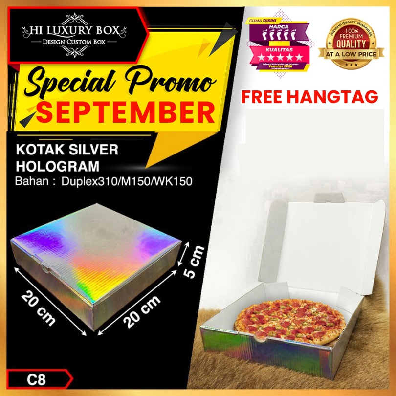 

Kotak Kue|Hologram|Kado|Serbaguna|Packaging|Cake|Box|Dus|C8