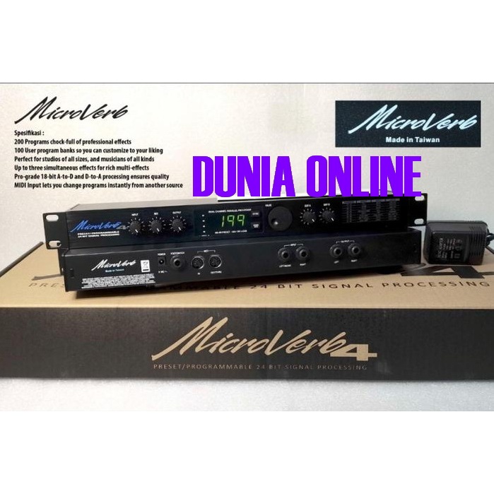 EFFECT VOCAL MICROVERB 4 TAIWAN KUPING BESI