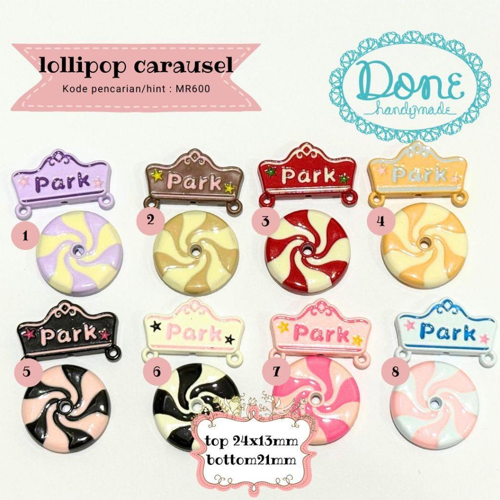 done handymade manik lolipop manik lollipop manik manik permen candy beads diy meronce manik besi ma