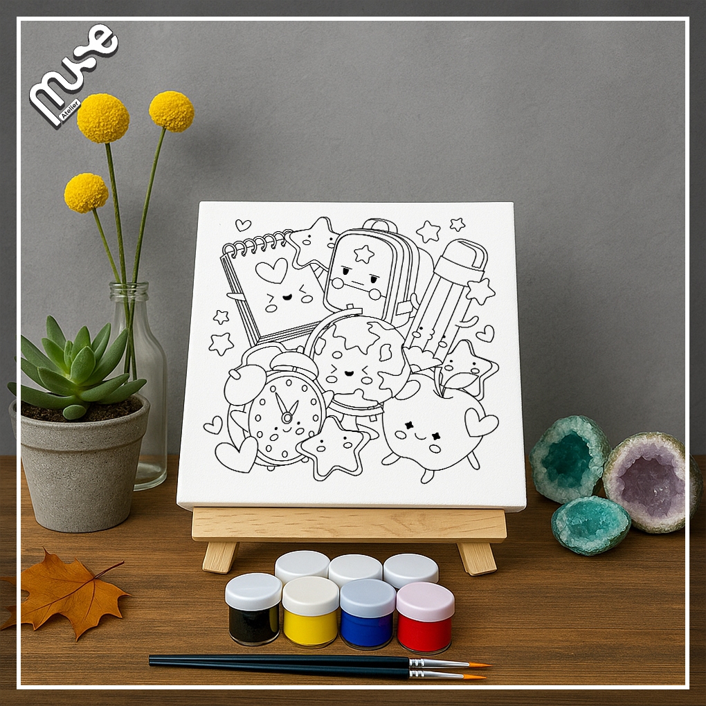 

Paket Lukisan anak, Belajar melukis by muse