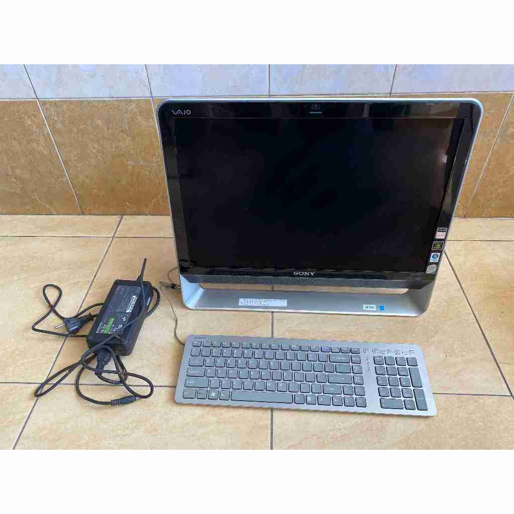 [100% Preloved Ori] 1 Set PC Komputer Desktop Sony PCG - 2J3P + Charger + Keyboard + Mouse / Kompute