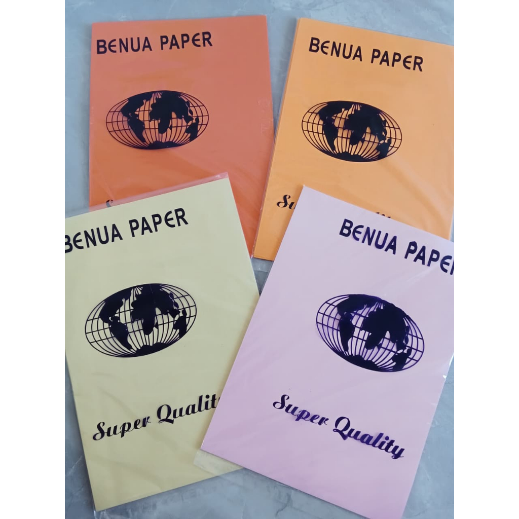 

Kertas Warna A4 Benua Paper (25 Lembar)