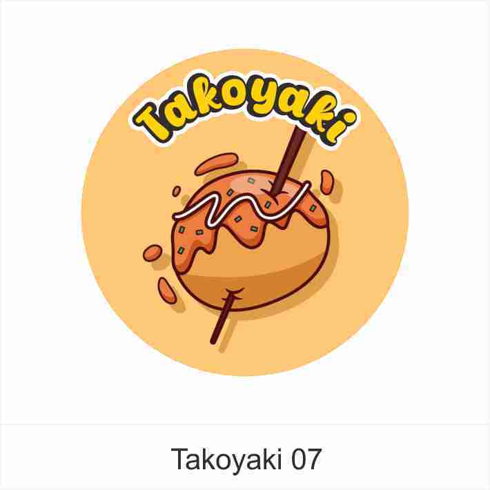 

[COD] 160pcs Stiker Label Takoyaki V.2