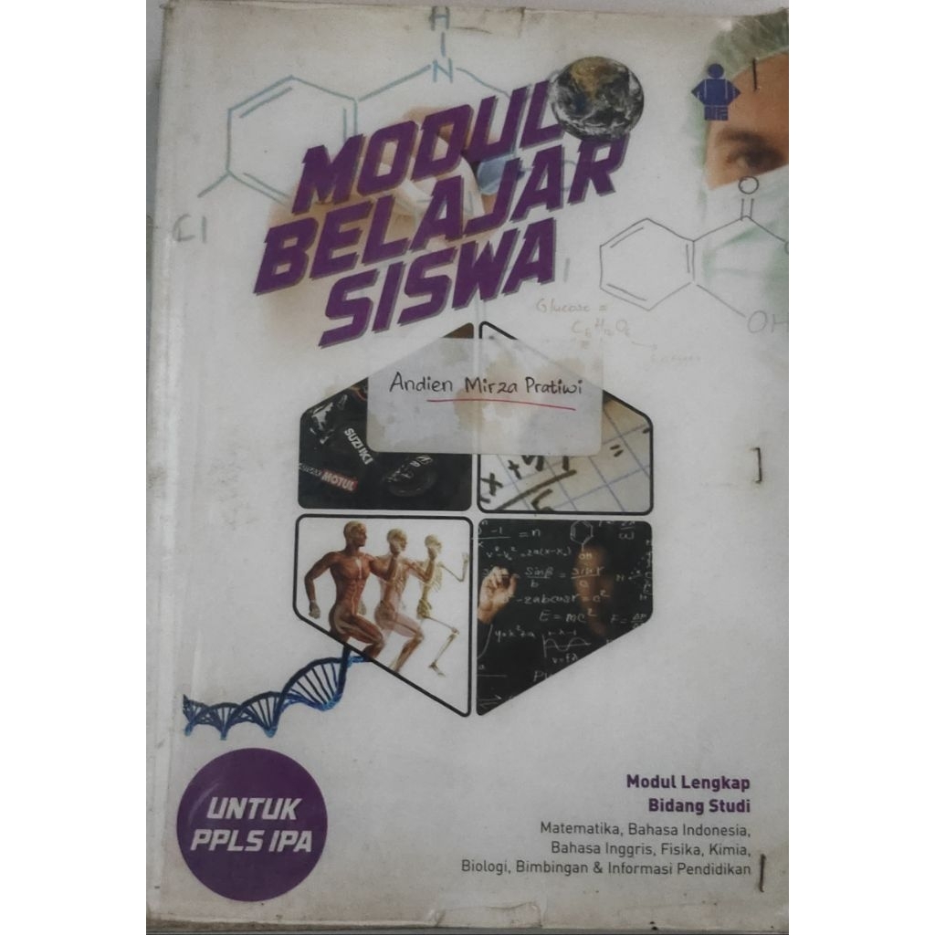 BUKU MODUL BELAJAR SISWA UNTUK PPLS IPA BEKAS ORIGINAL