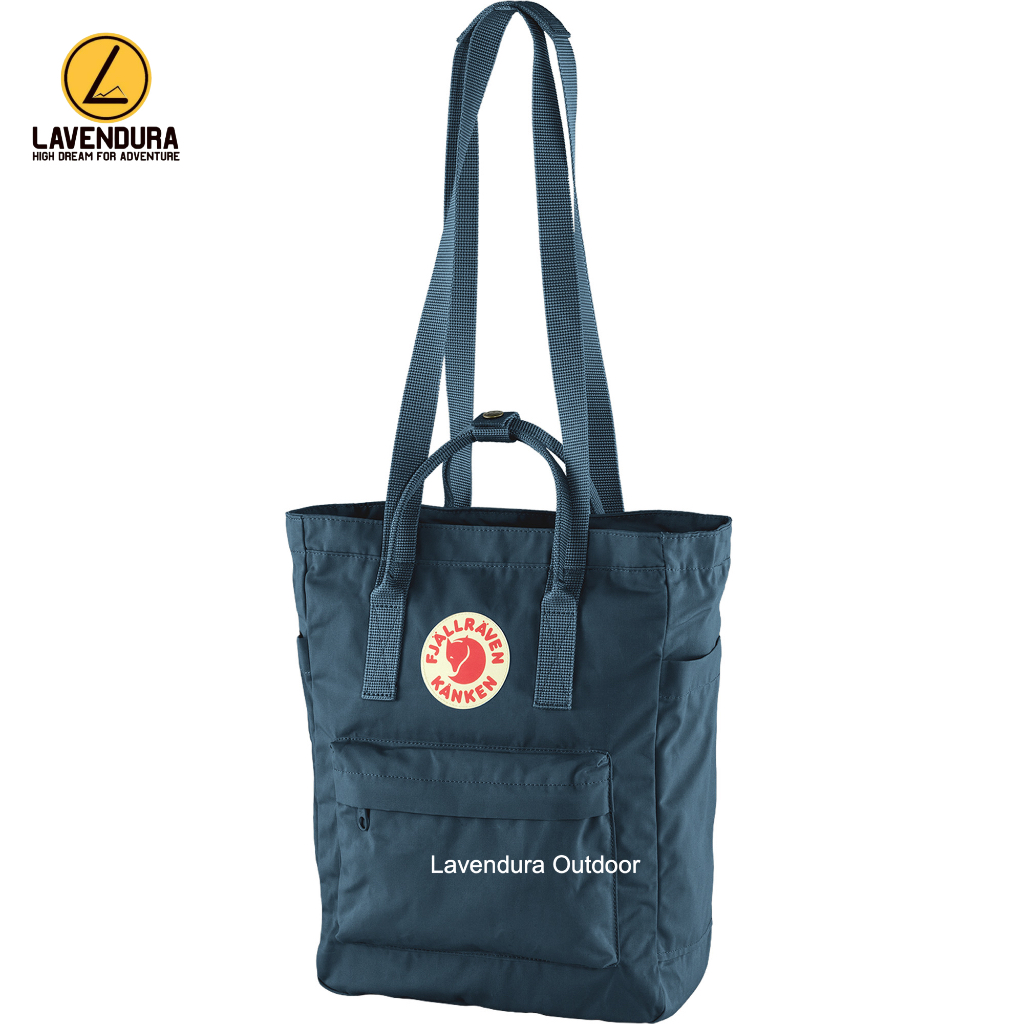 Fjallraven Kanken Totepack Navy Daypack Kanken Totepack Original Tas Fjallraven Kanken Tas Punggung 