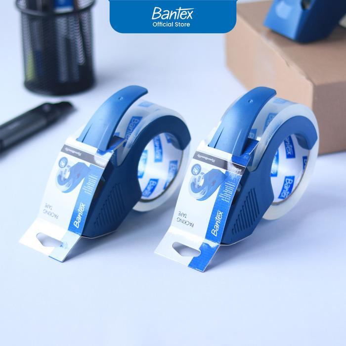

Bantex Lakban Bening + Dispenser / Packing Tape Super Low Noise <40dB Transparan 48 mm BH220X