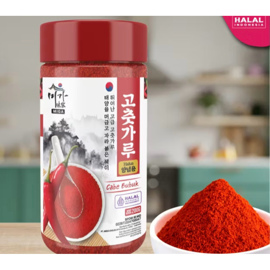 

Bubuk Cabe Halus Korea Repack 50 GRAM