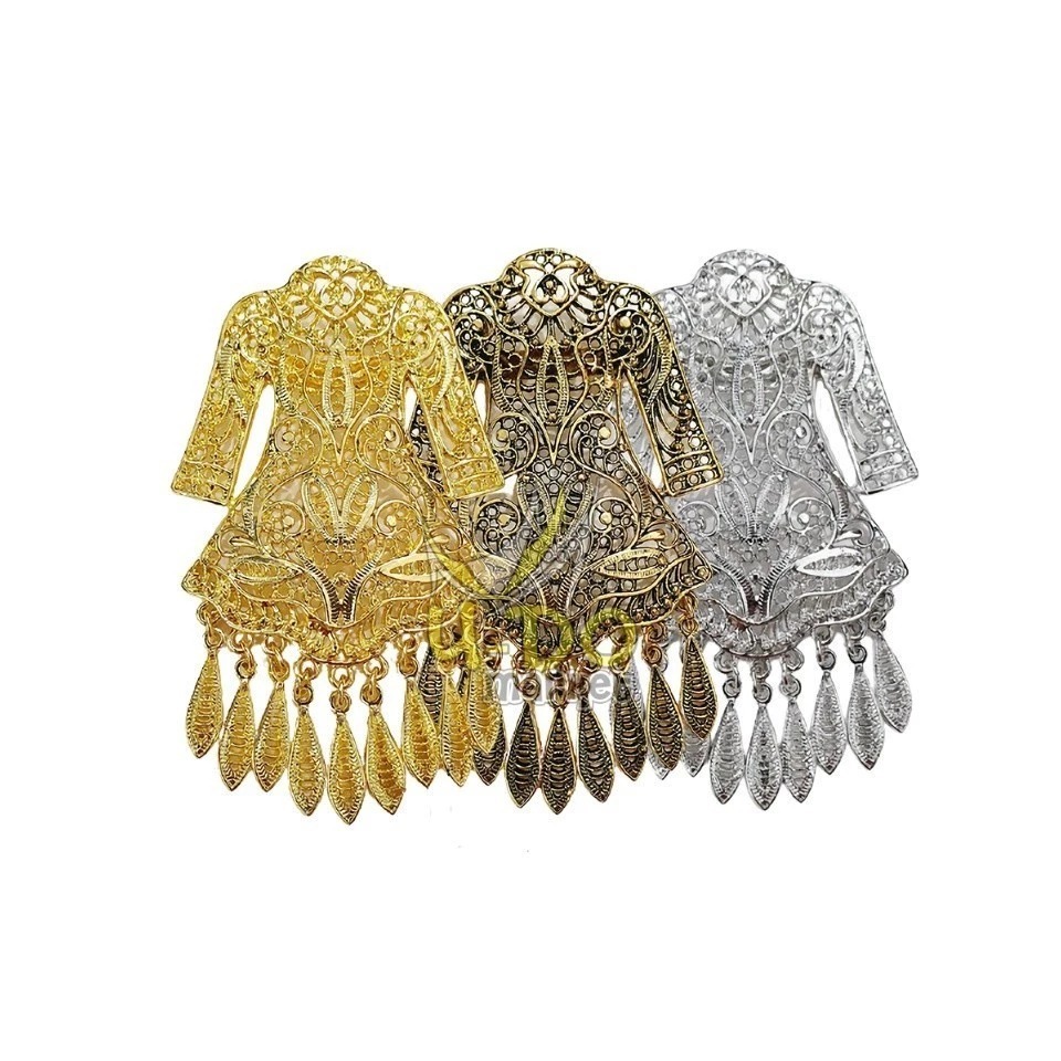 BROS JILBAB KEBAYA KUTU BARU MOTIF BAJU MEWAH AKSESORIS WANITA HIASAN / bros baju kebaya wanita