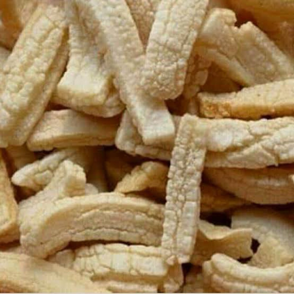 

KERUPUK RAMBAK PANJANG 60gr (STICK RAMBAK)