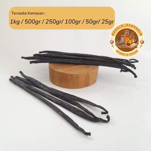 

Vanilla bean 1 batang / panili / vanilla kering / vanili