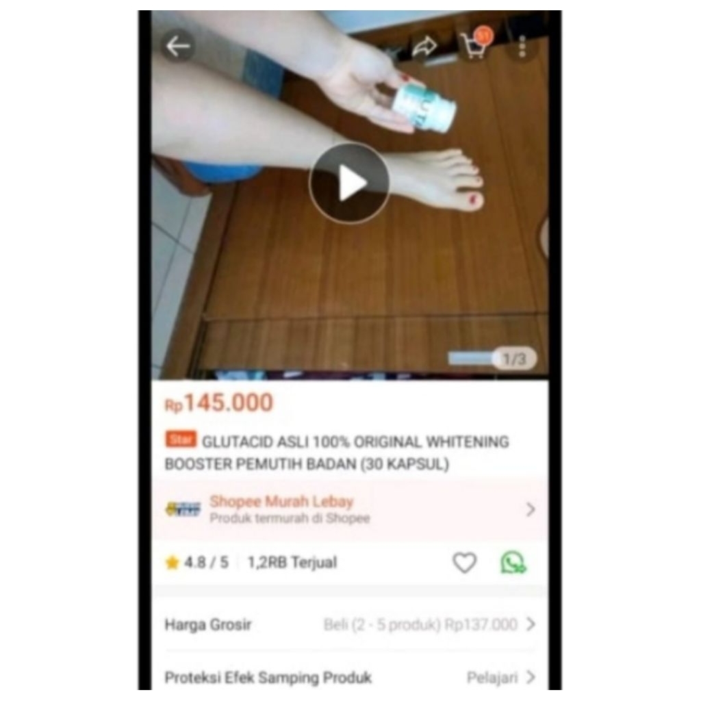 WHITENING BOOSTER (GLUTACID)