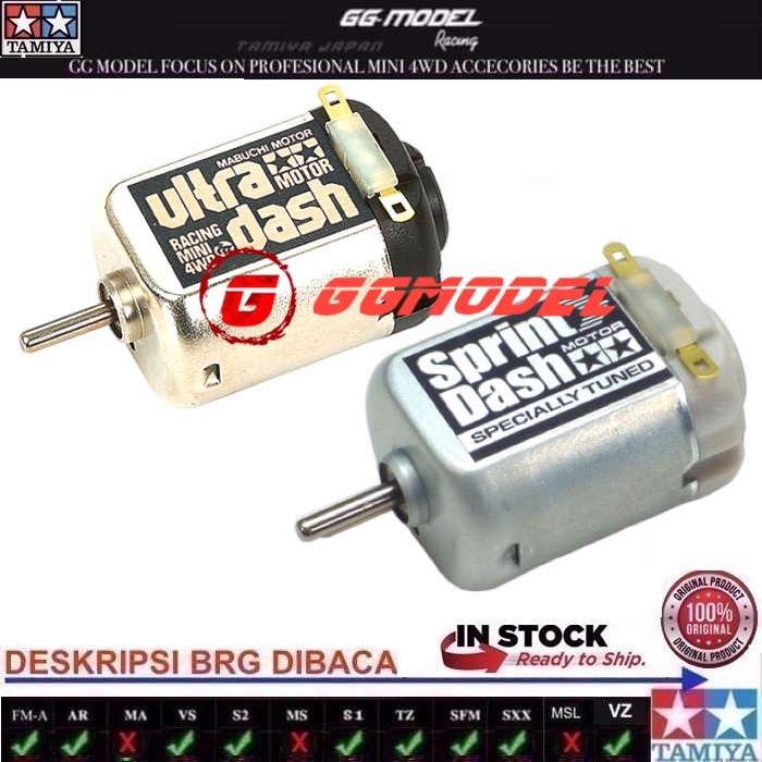 TAMIYA 15307 15318 ULTRA DASH & SPRINT DASH