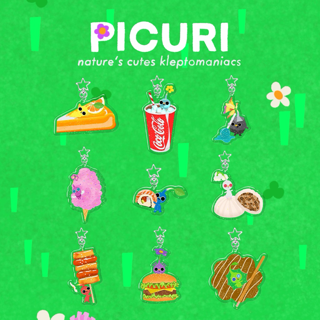 Picuri Epoxy Keychain