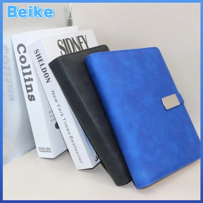 

Buku catatan kantor gesper magnetik kulit A5 buku catatan kepribadian mode bisnis