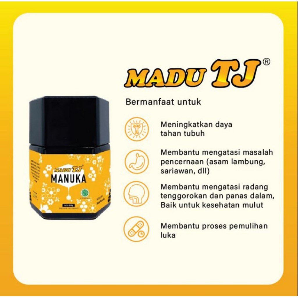 

MADU TJ MANUKA 250 GRAM