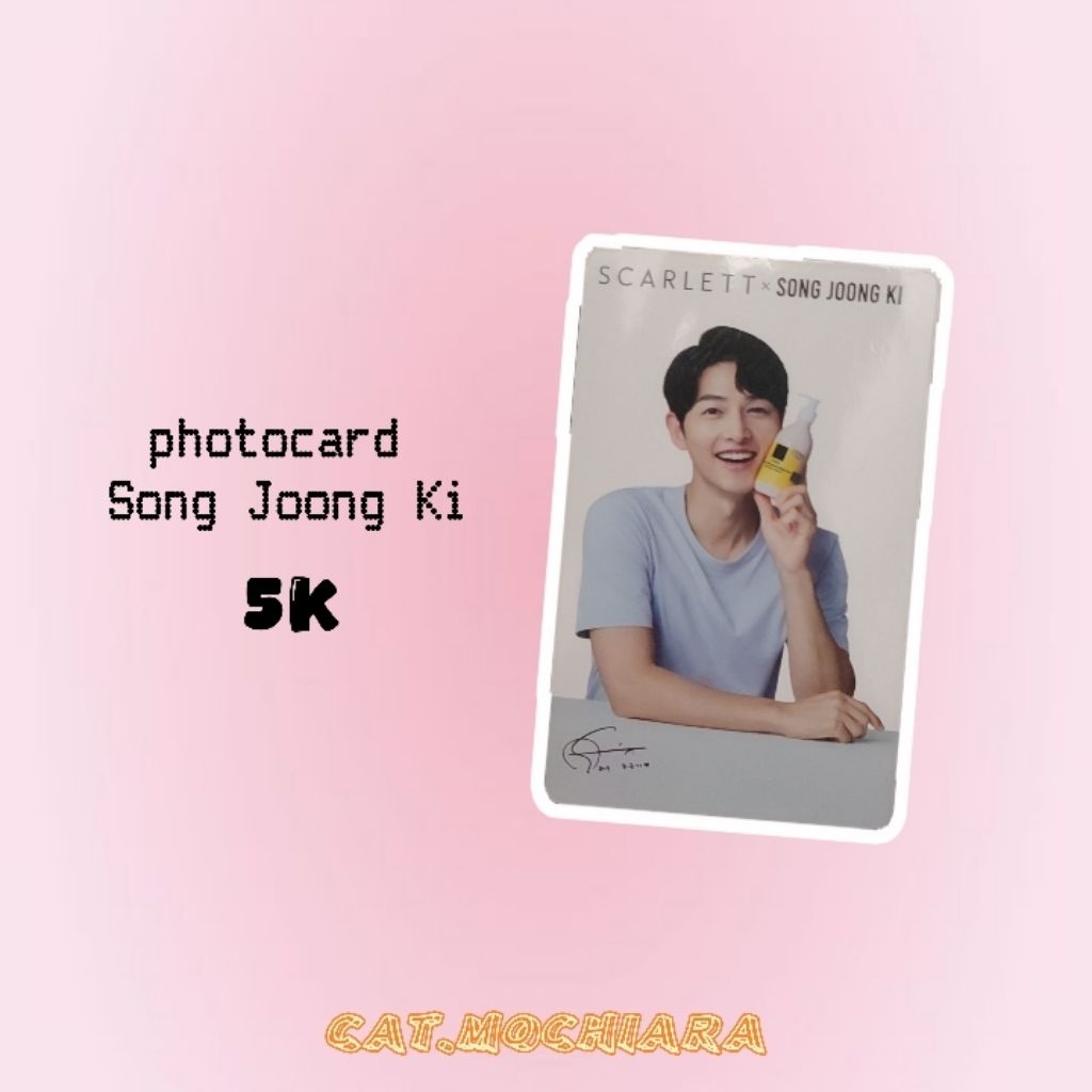 Photocard [ Song Joong Ki ]