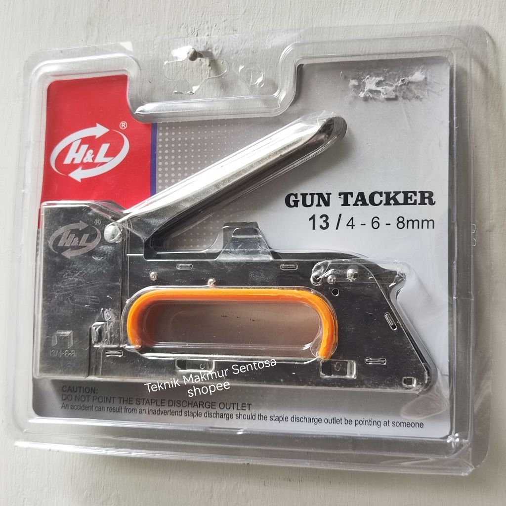 

Staples Manual H&L Stapler Gun Tacker Alat Staple