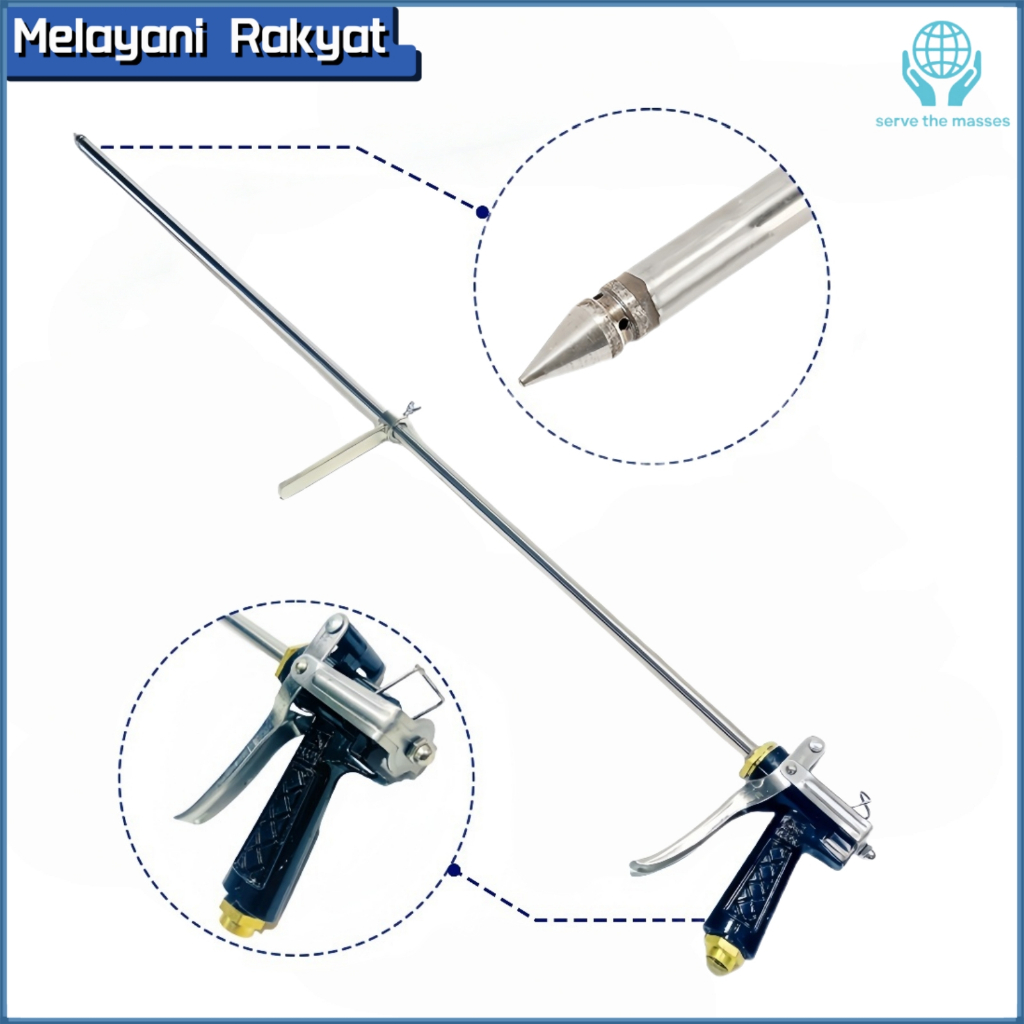 Alat Stik Penyuntik Pupuk Cair (Tancap ke Akar) + Semprotan Racun Serangga/Fungisida Tekanan Tinggi