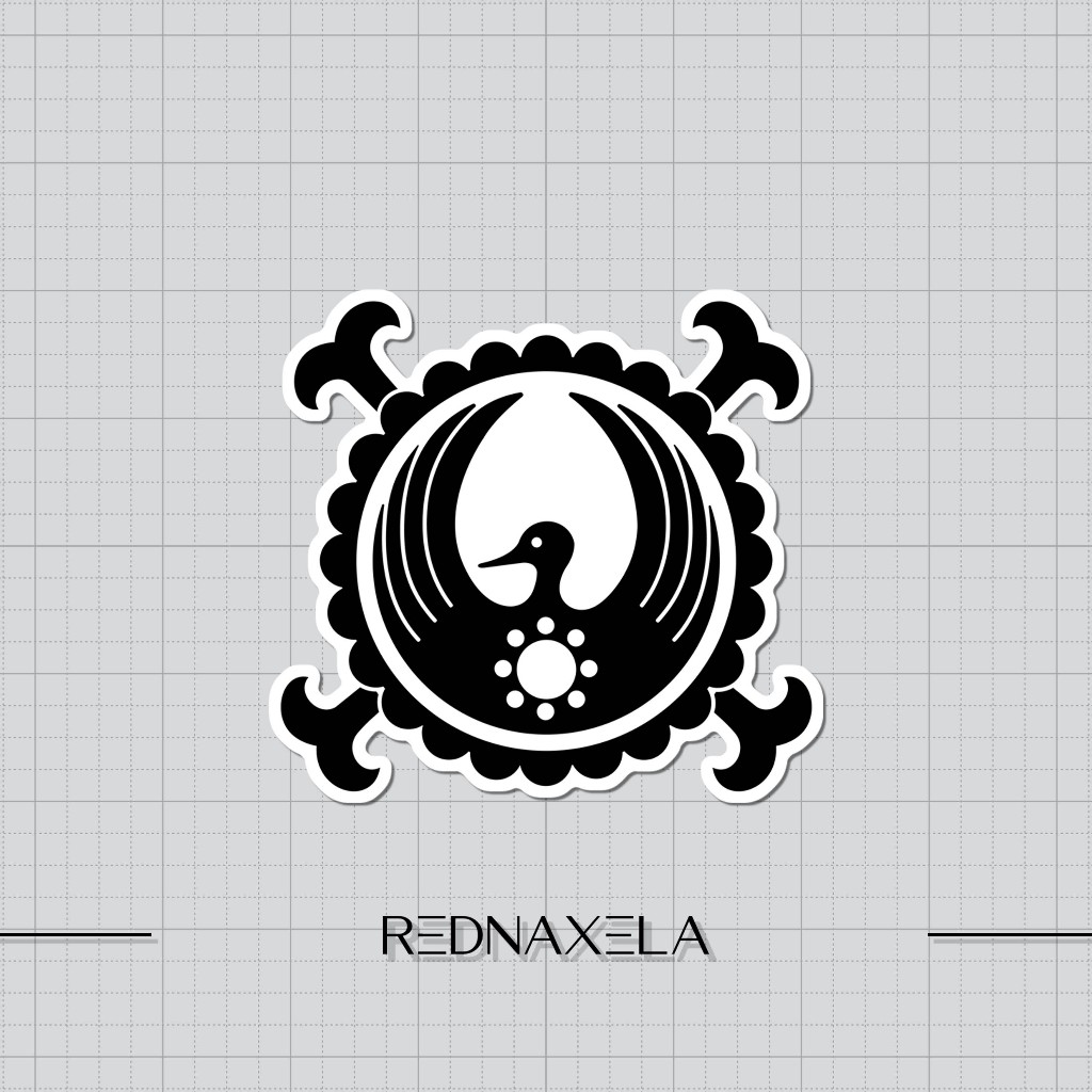 

Stiker Vinyl Kozuki Clan One Piece Logo Stiker Laptop Stiker Koper Outdoor Waterproof Sticker