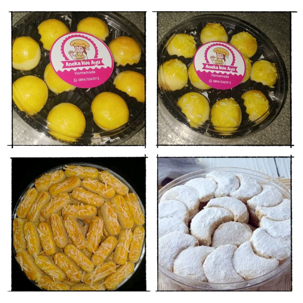 

PAKET HEMAT KUE KERING Dengan butter wisman