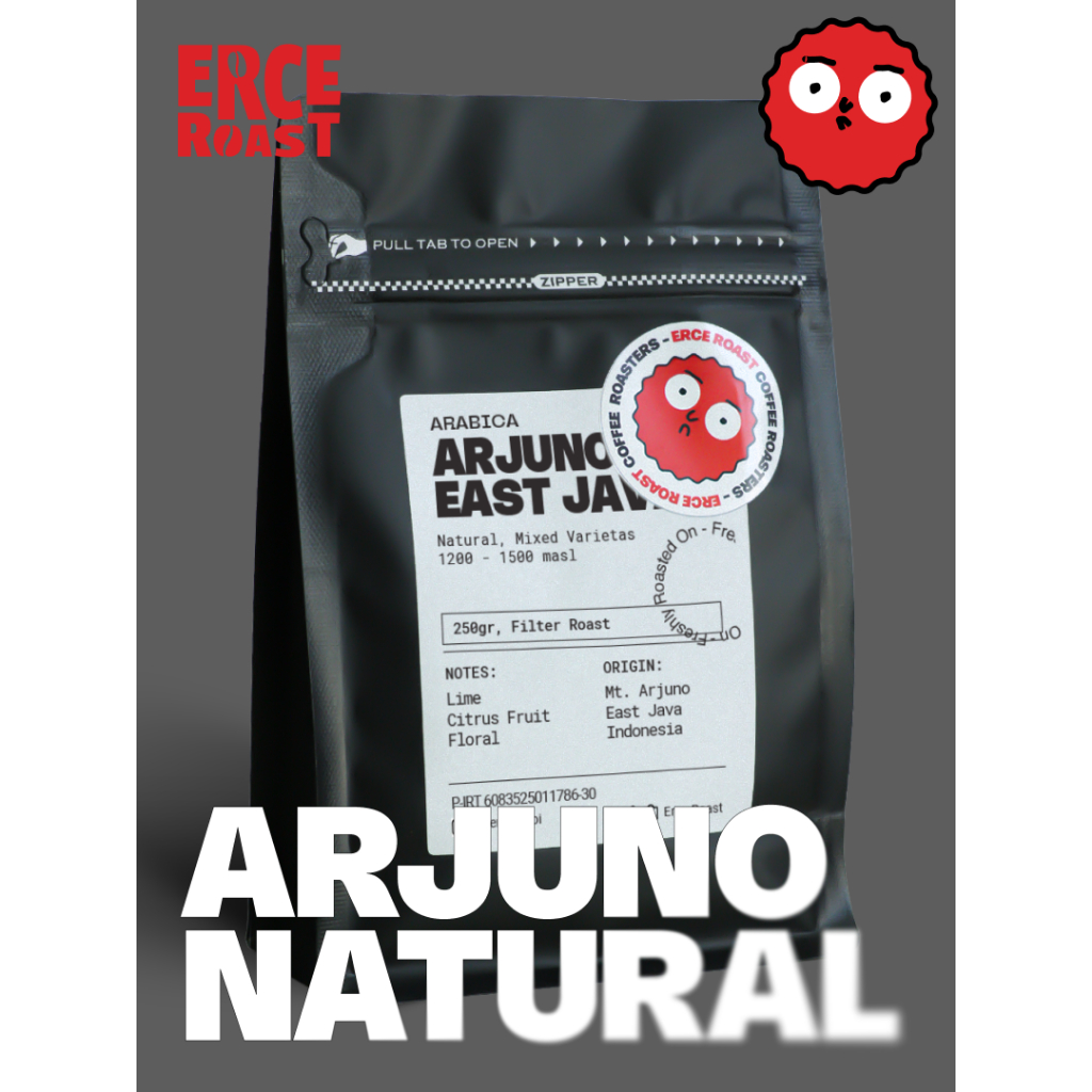 

Kopi Arabika Arjuno Roast Beans 250 gram